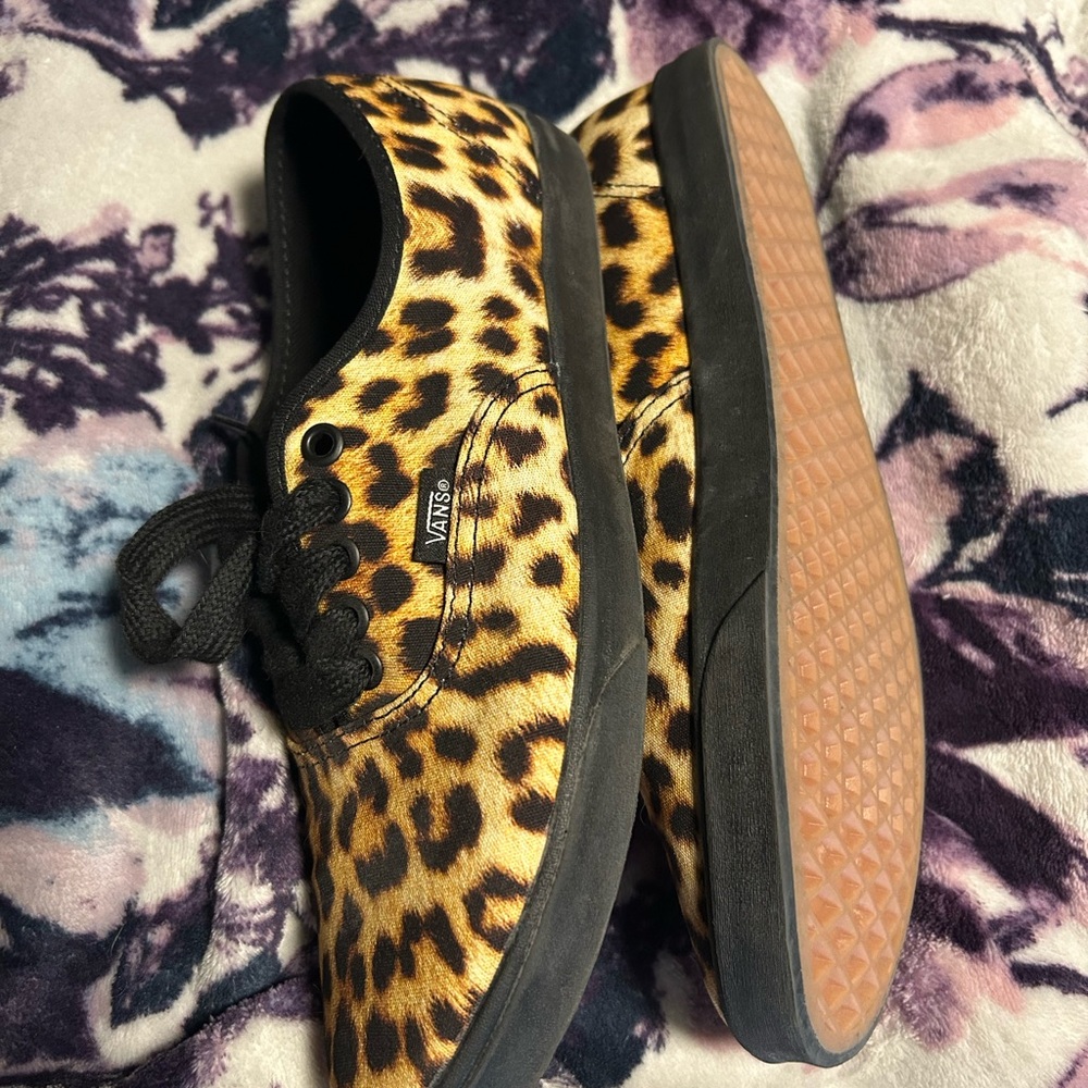 Vans Wild Leopard Print Sneakers